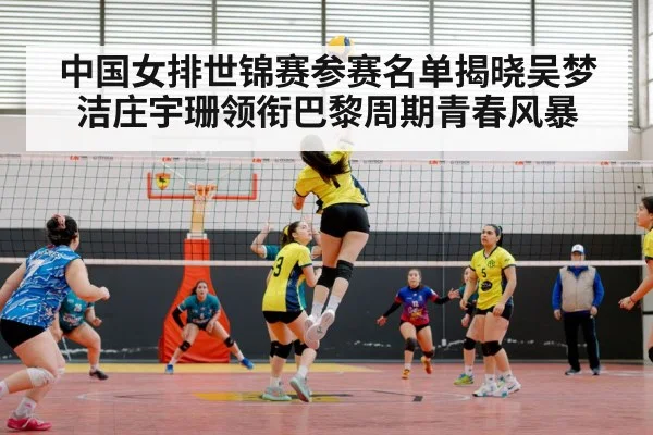 中国女排世锦赛参赛名单揭晓吴梦洁庄宇珊领衔巴黎周期青春风暴